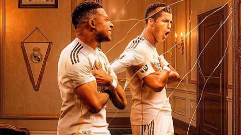 Mbappe ăn mừng bắt chước Ronaldo