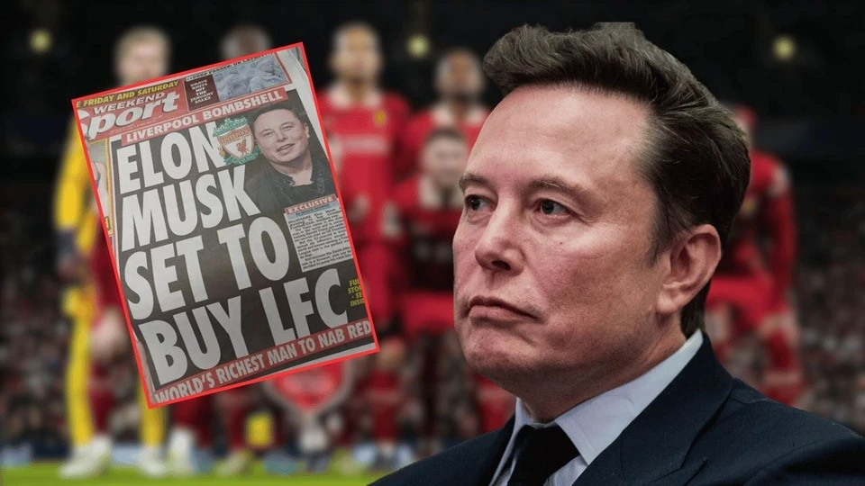 Elon Musk có thể thâu tóm Liverpool