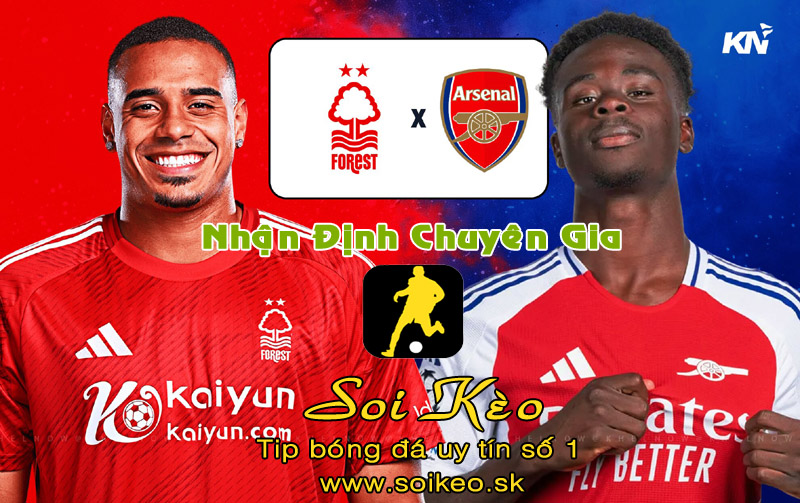 Soi Kèo Nottingham - Arsenal
