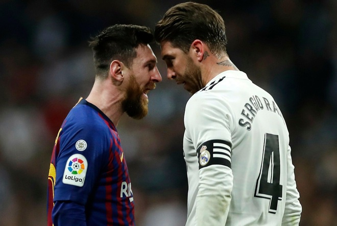 Ramos chào đón Messi tới PSG